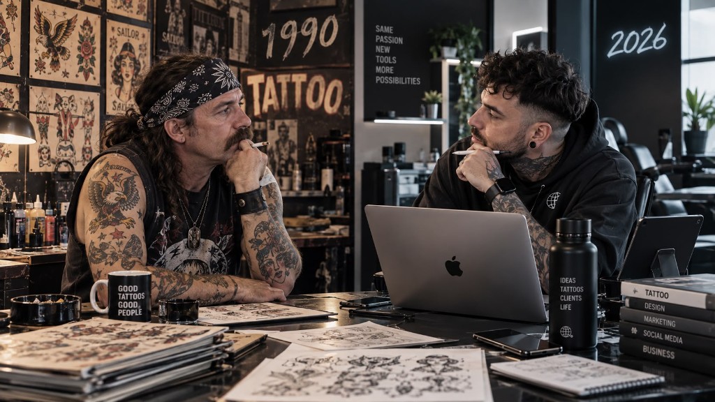 Evolución del estudio de tatuajes: tradición frente al modelo profesional de 2026